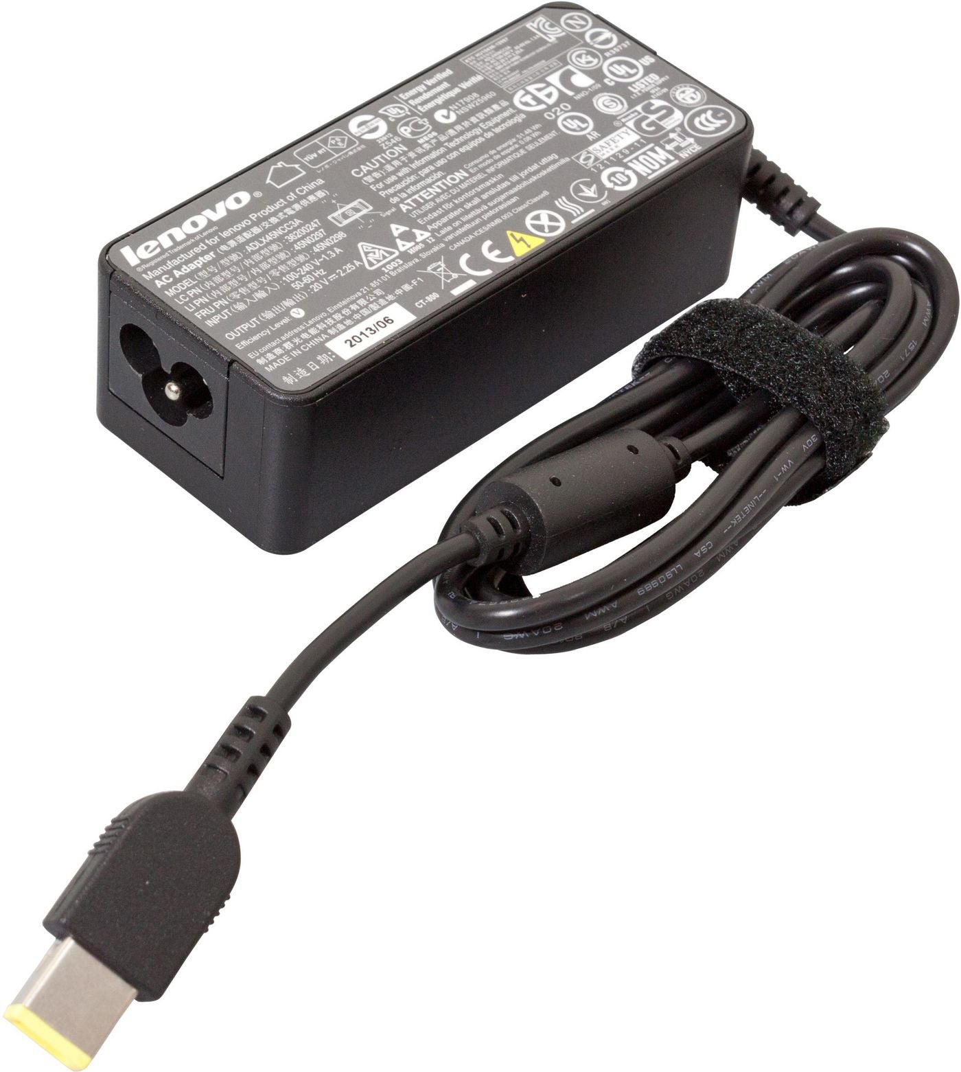Lenovo FRU00HM615 Netzteil 45 W – für Notebooks – Schwarz