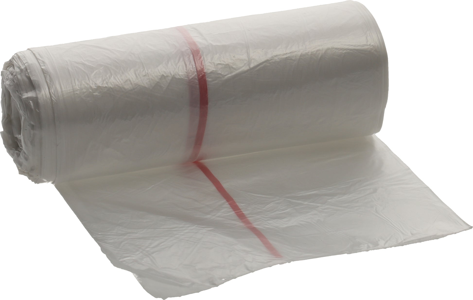 Funny Mehrzweckbeutel – 22 l, mit Zugband, HDPE, transparent, 50 × 50 × 140 mm, 40 Stk