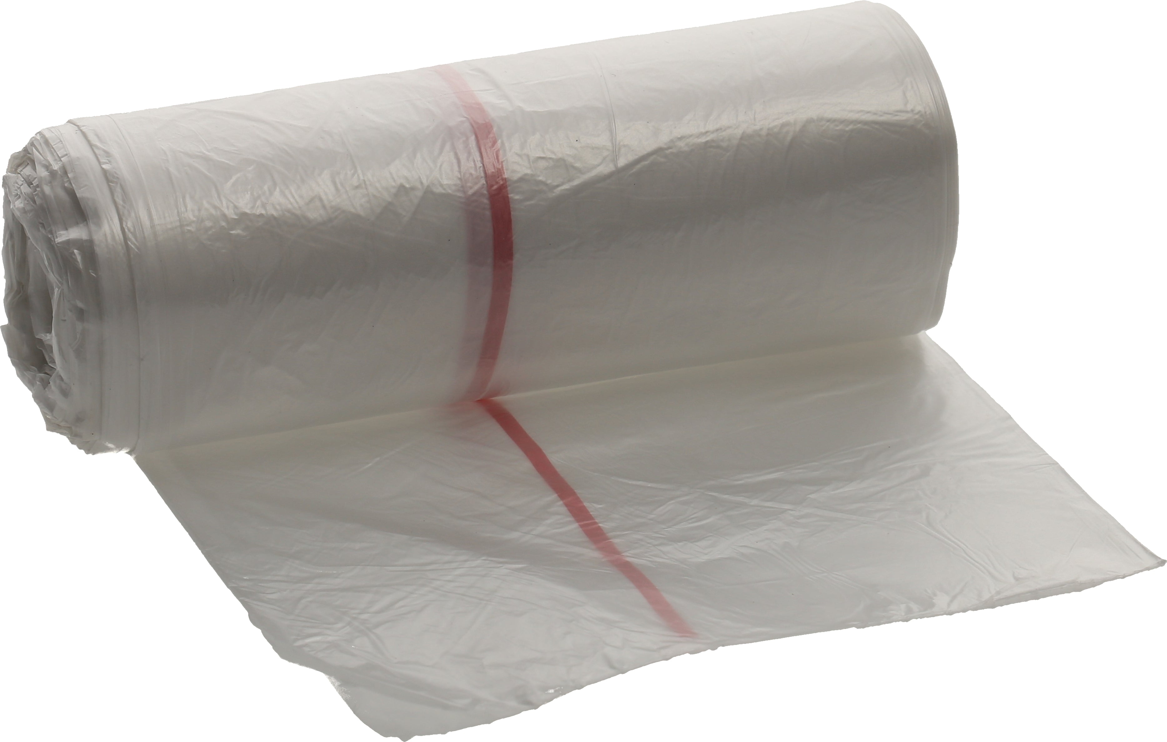 Funny Mehrzweckbeutel – 22 l, mit Zugband, HDPE, transparent, 50 × 50 × 140 mm, 40 Stk
