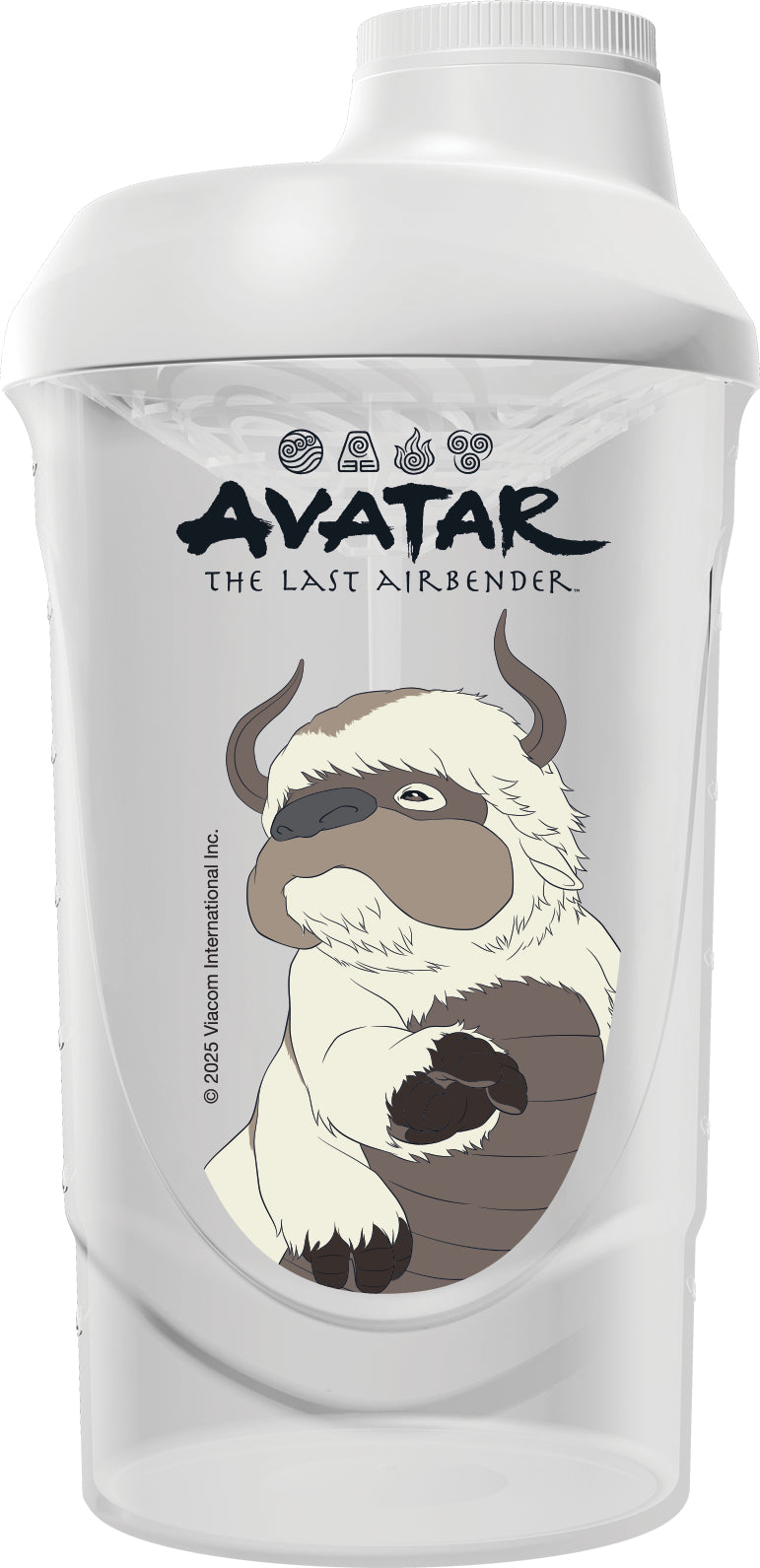 Gamersonly Avatar Shaker 600 ml – auslaufsicher, weiss