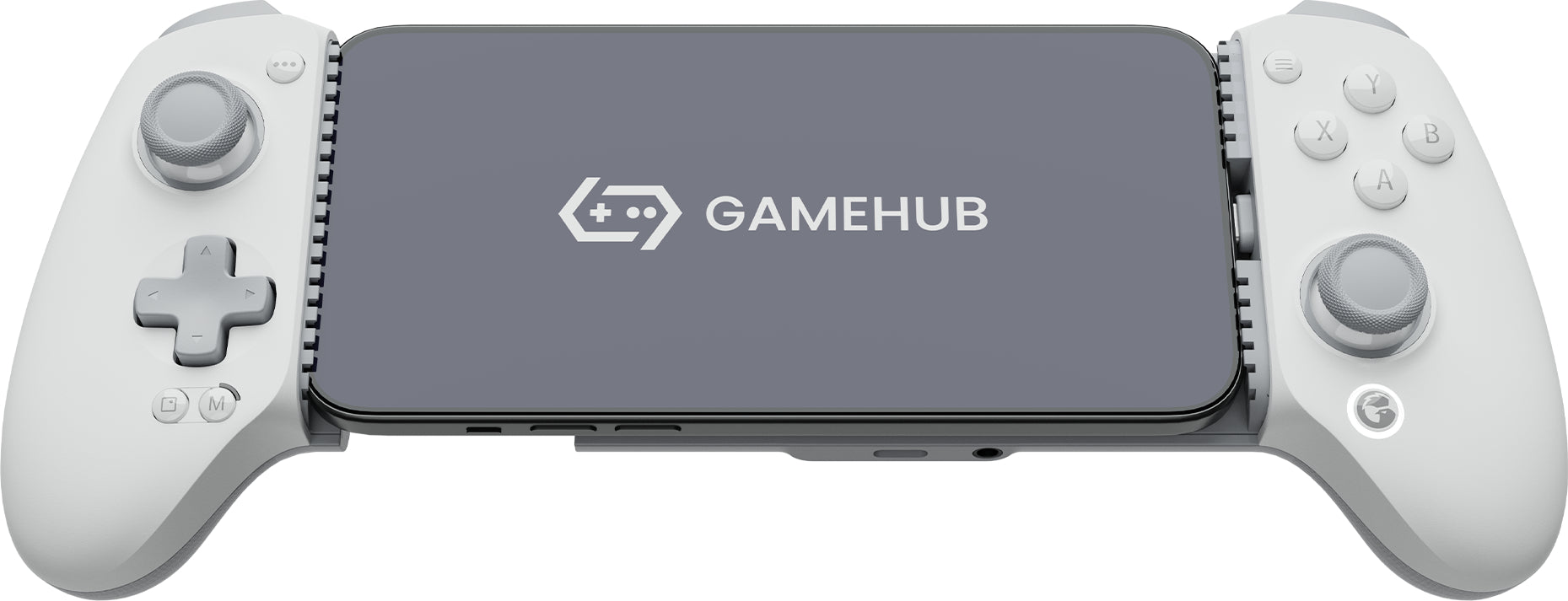GameSir G8+ MFi – Controller – USB-C, verstellbar 125–215 mm – für iPhone, iPad, Android – Grau/Weiss