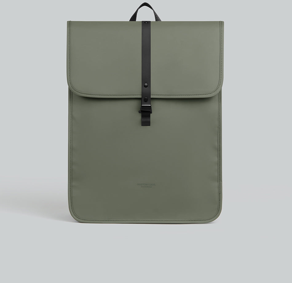 Gaston Luga Notebook-Rucksack Däsh DA202R – für 16", wasserfest, rPET-Polyester – Olive