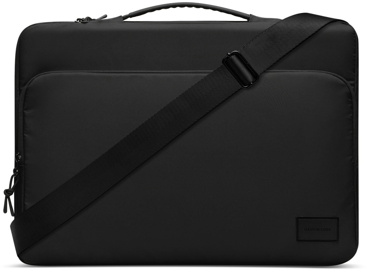 Gaston Luga Däsh Cushioned – Notebooktasche 16", rPET, Schwarz