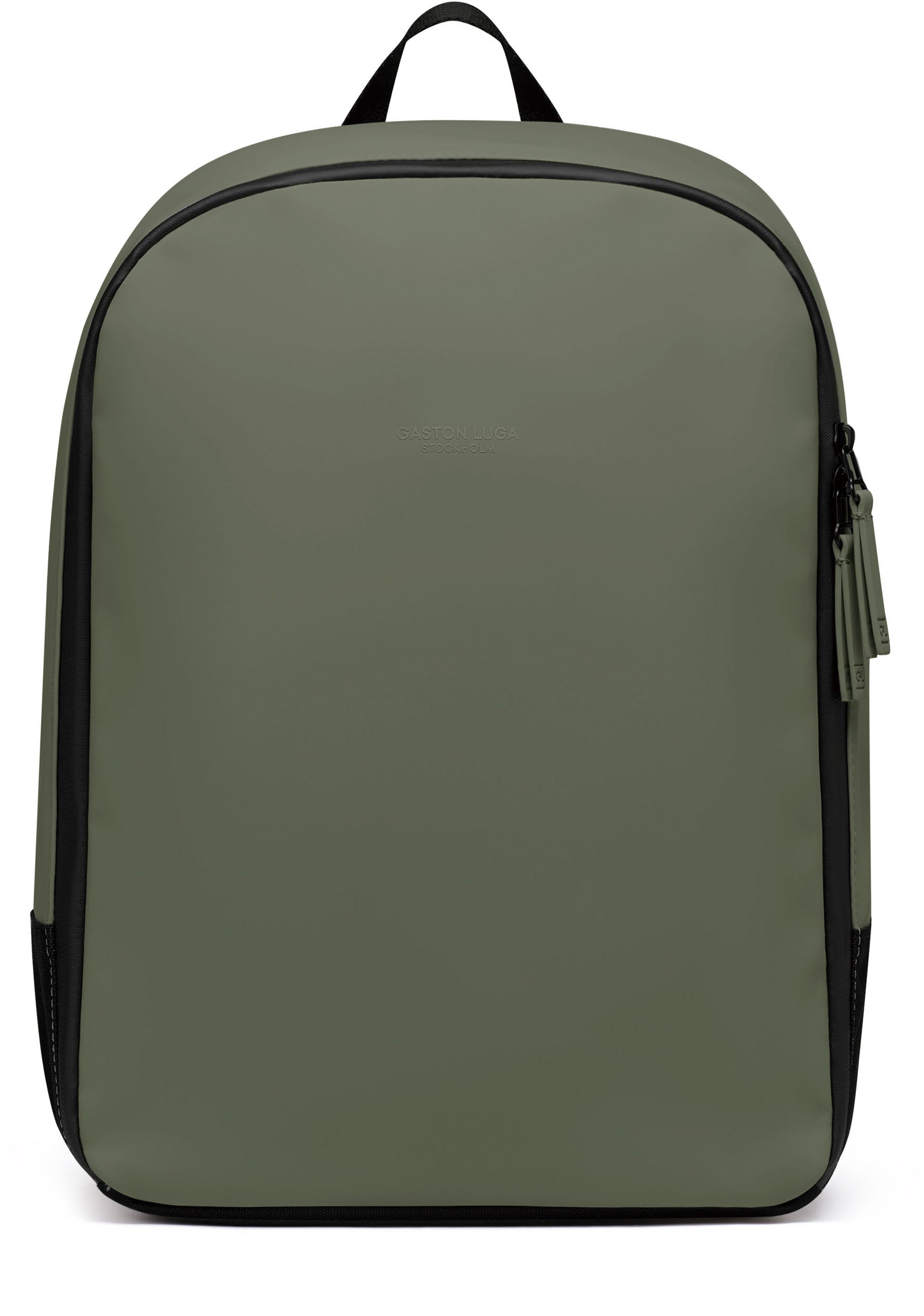 Gaston Luga Notebook-Rucksack Däsh Daily – für 14", wasserfest – Olive