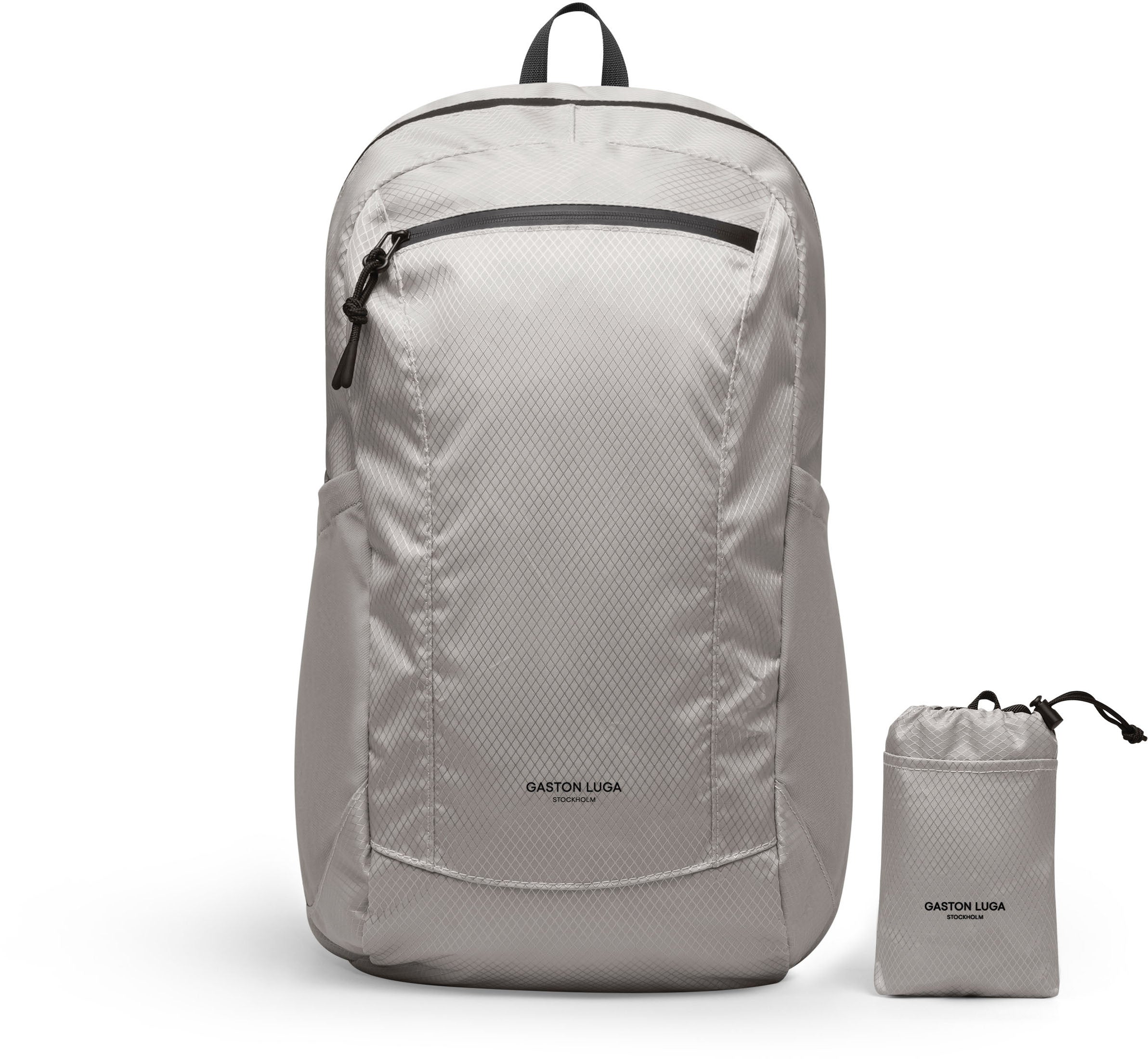Gaston Luga City-Rucksack Lightweight Packable BP LWPBPTP – faltbar, wasserabweisend, rPET-Polyester – Taupe