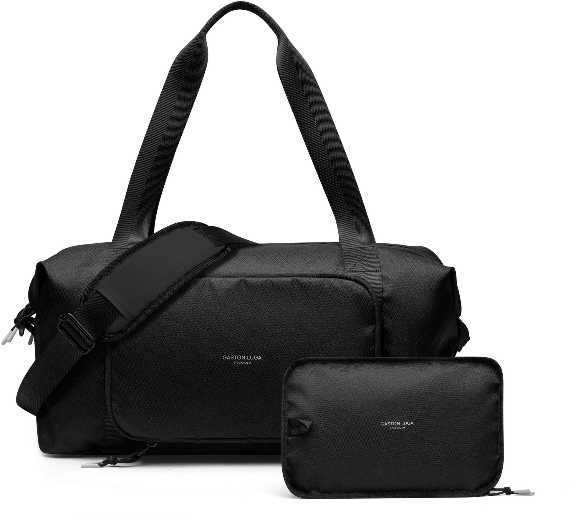 Gaston Luga Sporttasche Lightweight Packable – aus rPET, schwarz