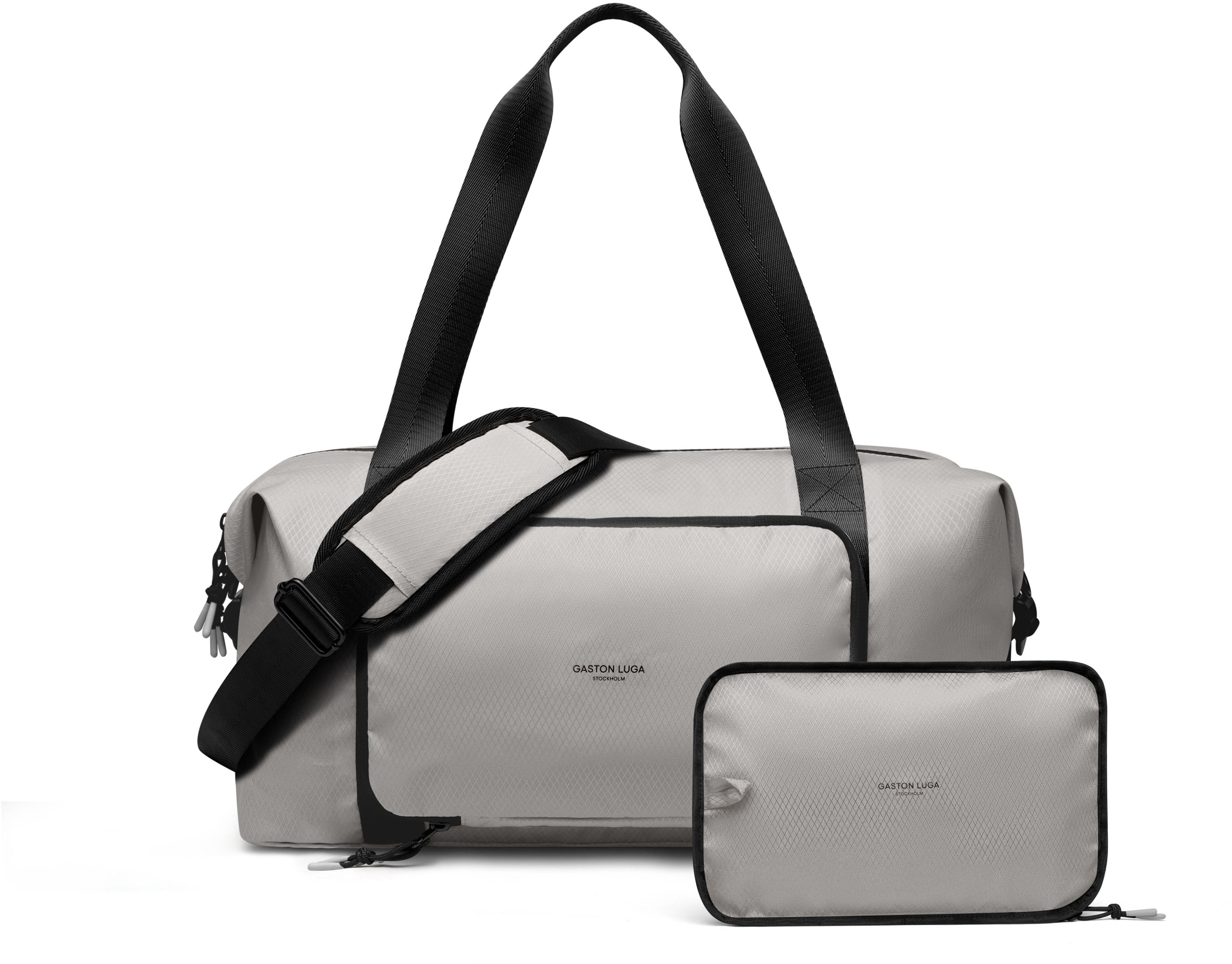 Gaston Luga Sporttasche Lightweight Packable Duffel – aus rPET, Taupe