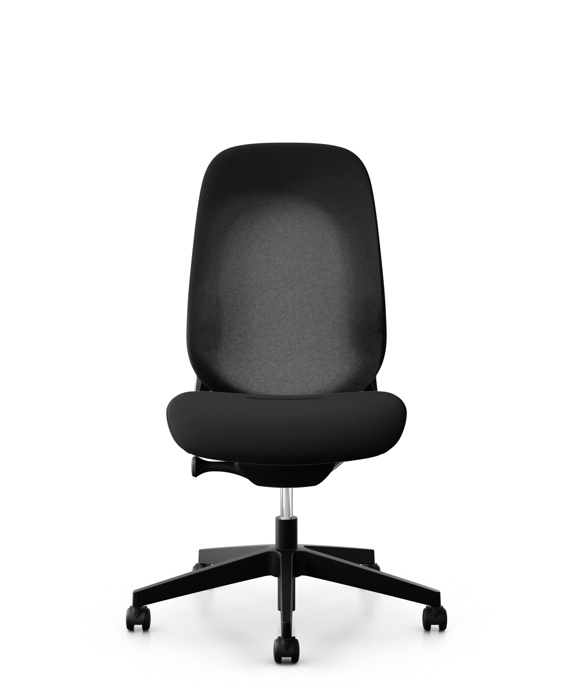 Giroflex 40 40-4049S Bürostuhl – Netzrücken – Schwarz, mit verstellbarer Lordosenstütze