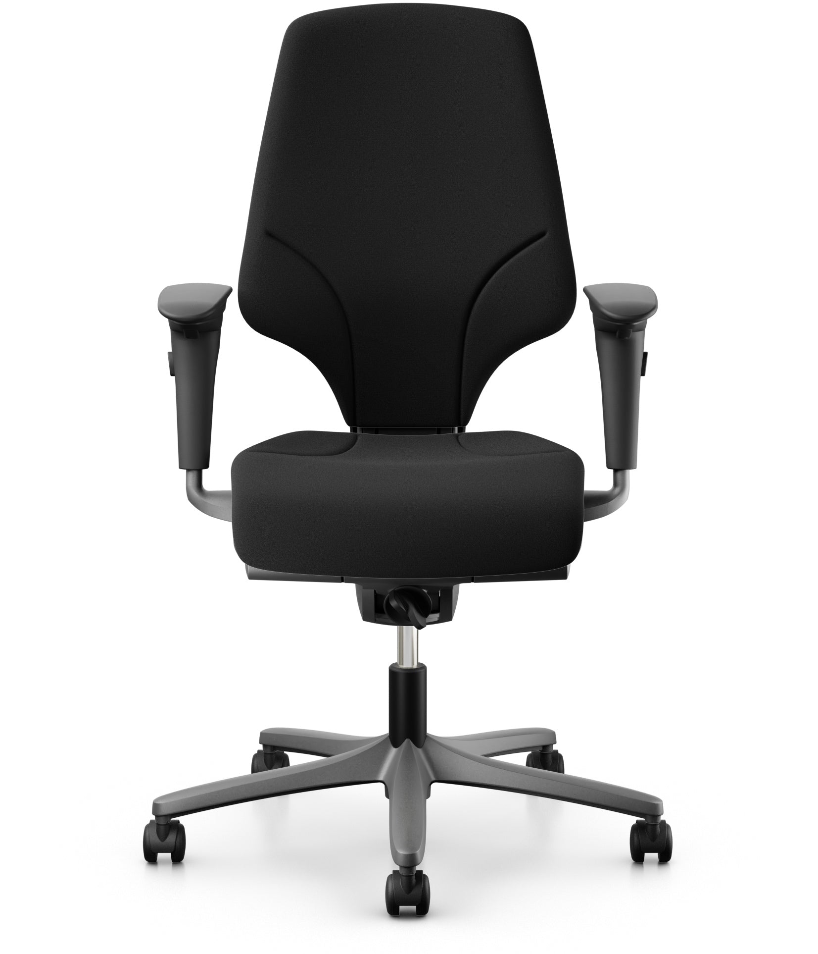 Giroflex 64-3578 Bürostuhl – Schwarz, 4D-Armlehnen