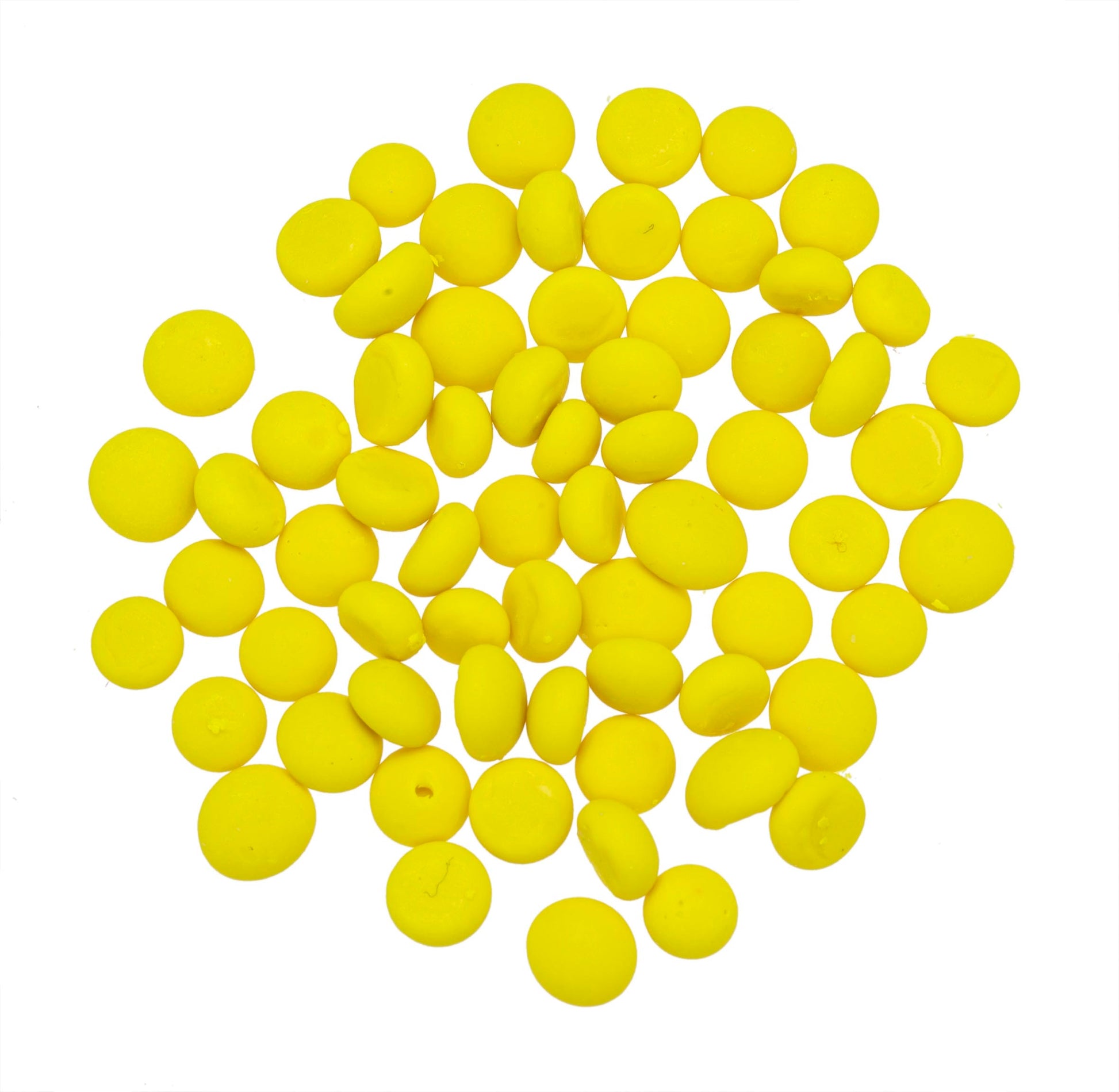 GLOREX Wachsfarbe – Neon Gelb, Pastillenform – 5 g – für Kerzenwachs, Kerzengel