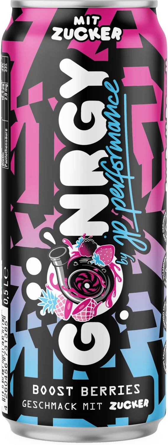Gönergy Energy Drink Boost Berry, Beeren & Ananas