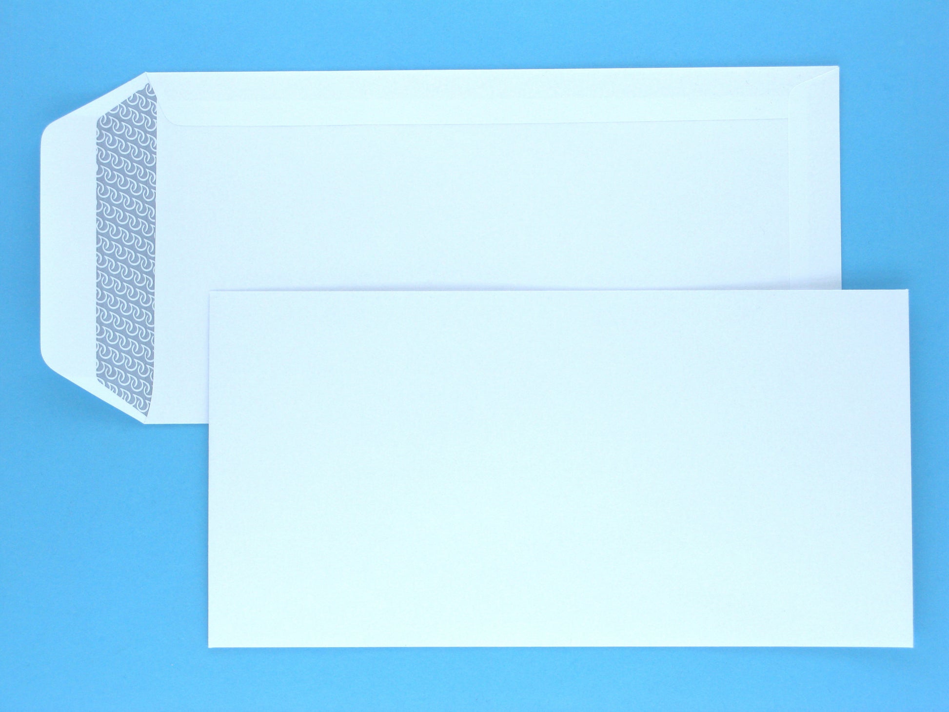 Goessler Couvert 114 × 224 mm, ohne Fenster, nassklebend, weiss, 100 g/m² – Goessler – 500 Stk.
