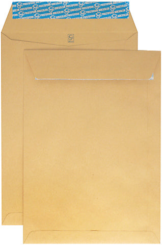 Goessler Couvert C4, ohne Fenster, Haftklebung, braun, 100 g/m², Kraft – 250 Stk.