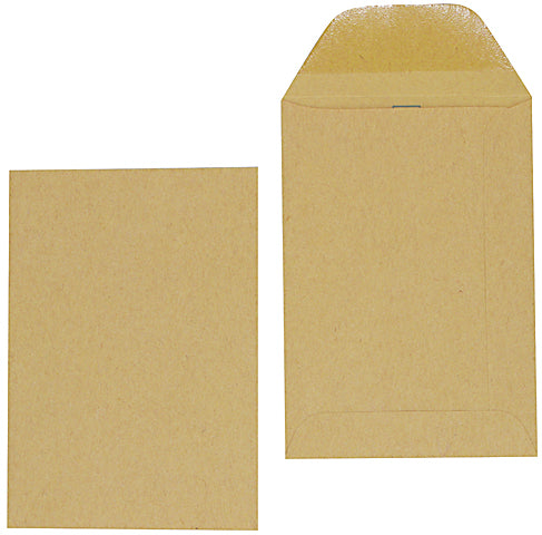 Goessler Zahltagstasche C7, Nassklebung, Braun, 100 g/m² – 1'000 Stk.
