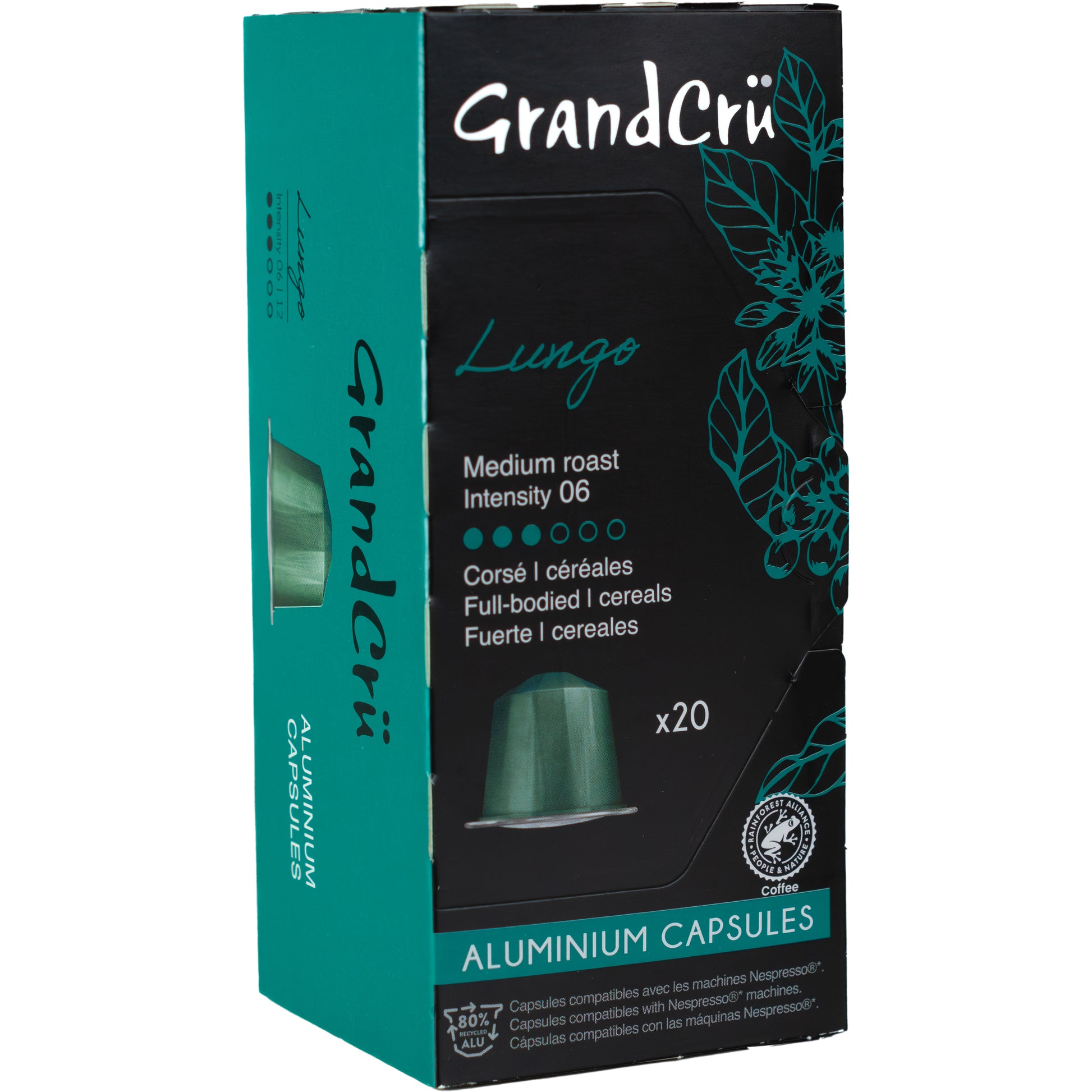 Grand crü Lungo – Kapseln, 20 Kapseln