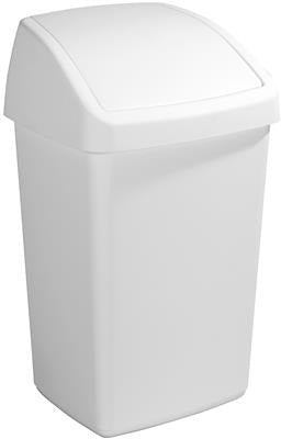 Hailo Schwingdeckel-Abfalleimer Delta – 50 l – rechteckig