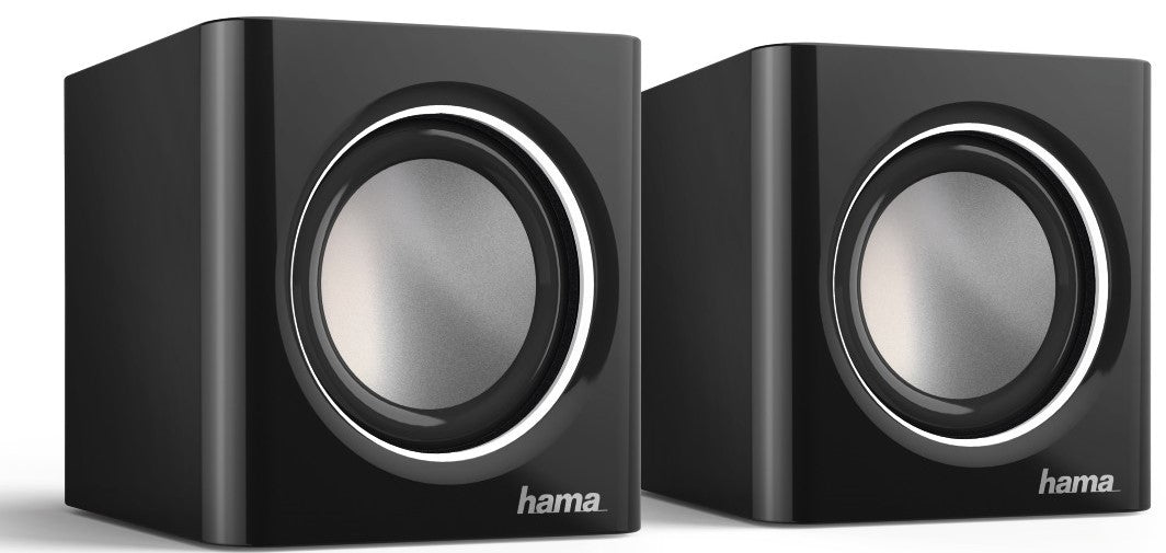 Hama Sonic Mobil 185 – PC-Lautsprecher – 2.0, 3 W, 3,5 mm – Schwarz