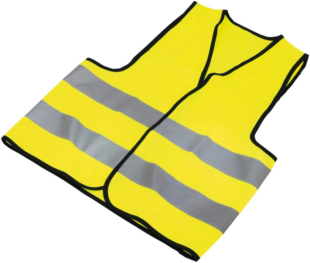 Hama Warnweste – Neongelb, reflektierend, EN 1150