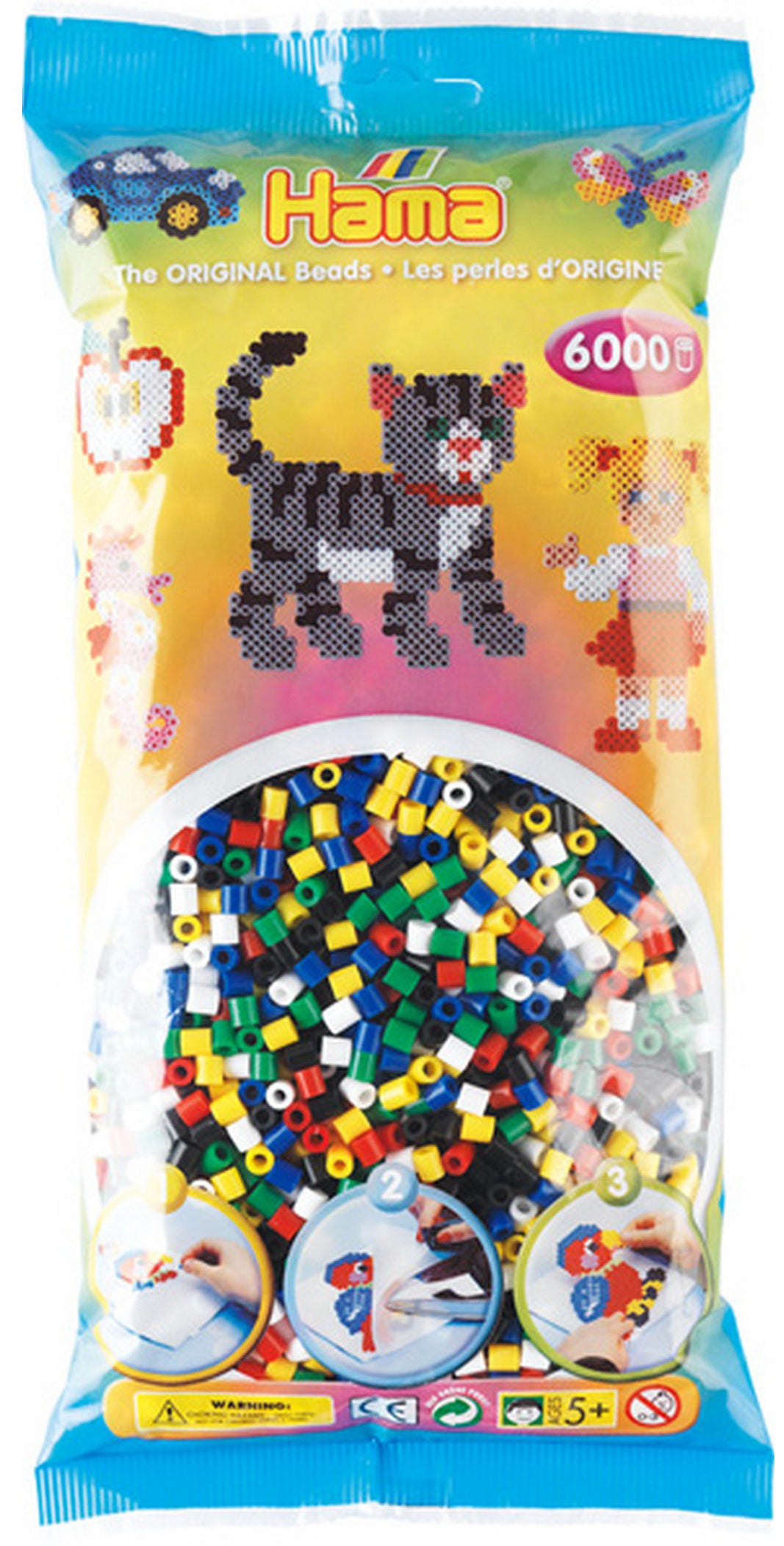 Hama Midi Bügelperlen G10120566, Mehrfarbig