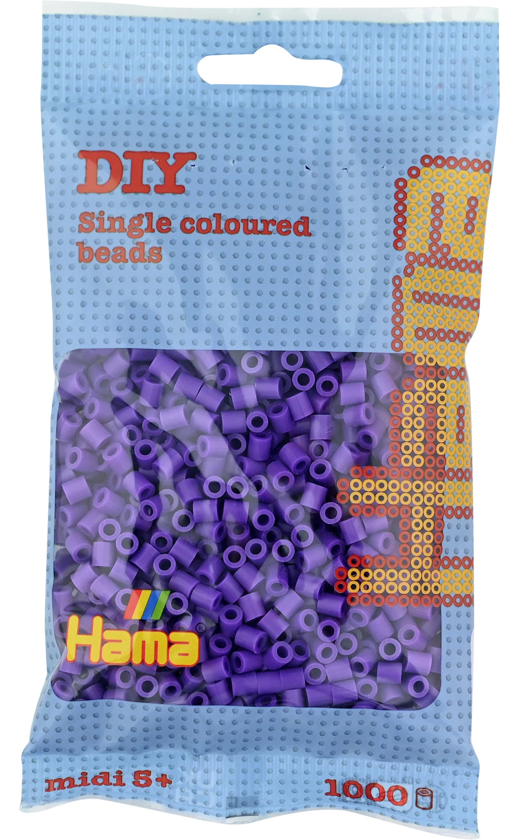 Hama Bügelperlen, Violett, 1 000 Stk.