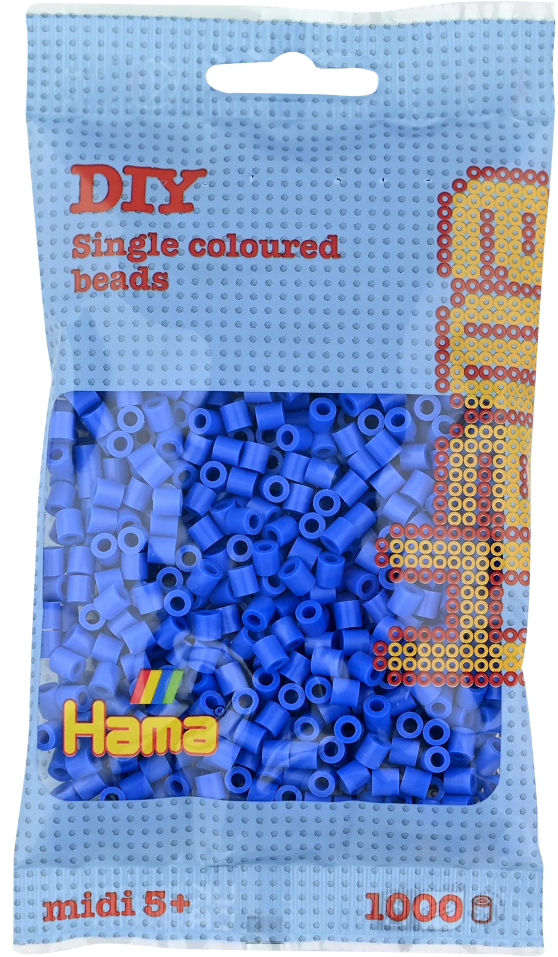Hama Midi Bügelperlen, Hellblau