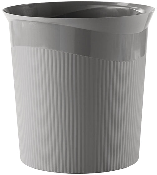 HAN Papierkorb Re-LOOP – 13 l – Kunststoff – grau