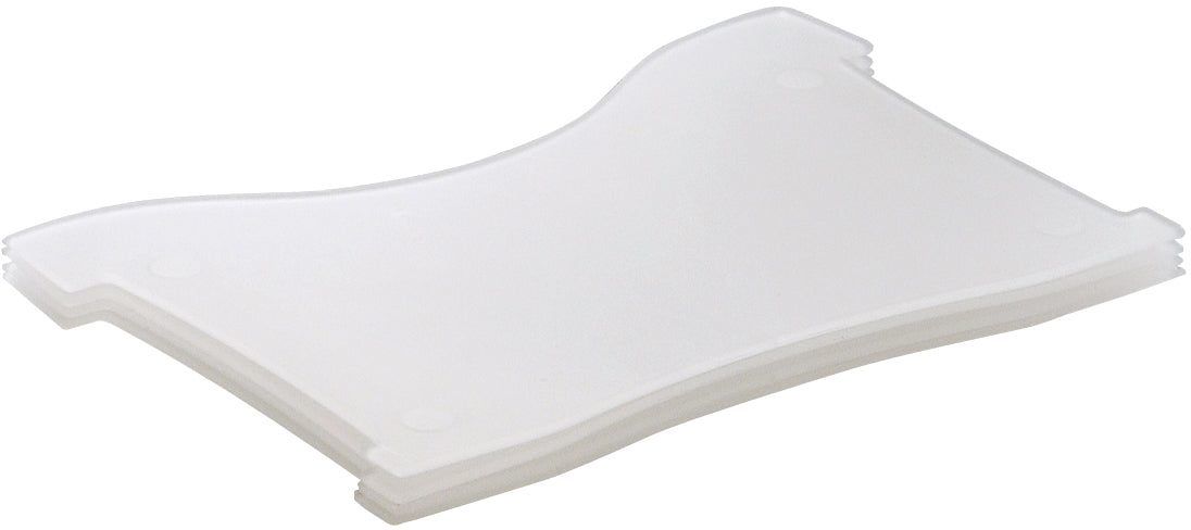 HAN Stützplatten – für A8 – 4 Stk, transparent