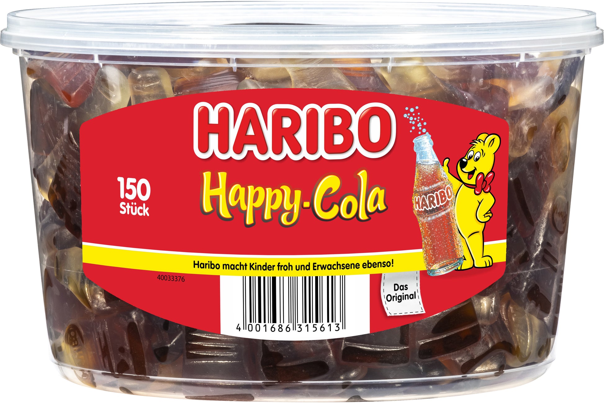 Haribo Happy Cola Gummibonbons – 1,2 kg