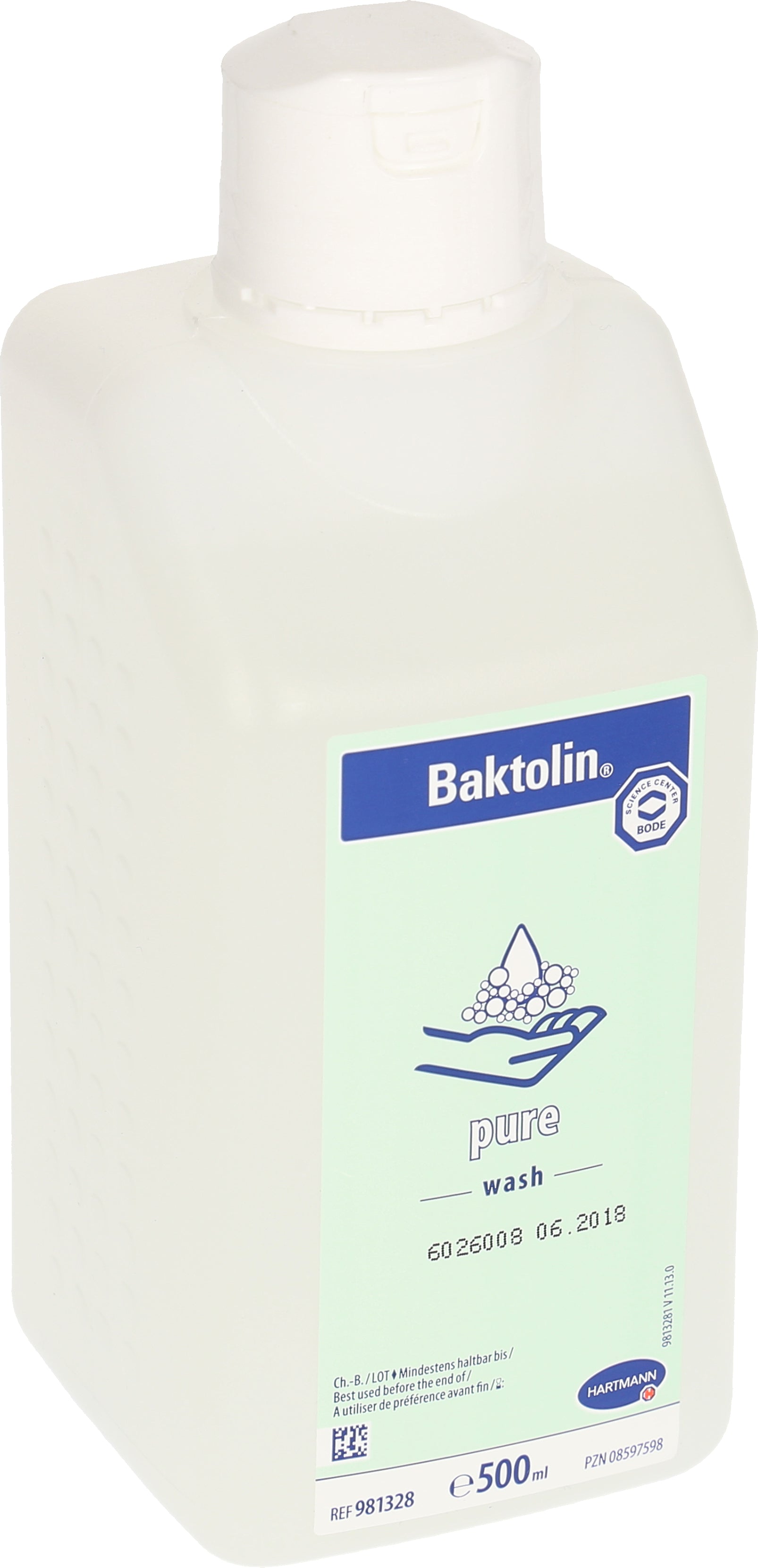 Hartmann Handseife Flüssig Baktolin Pure – parfümfrei – 500 ml
