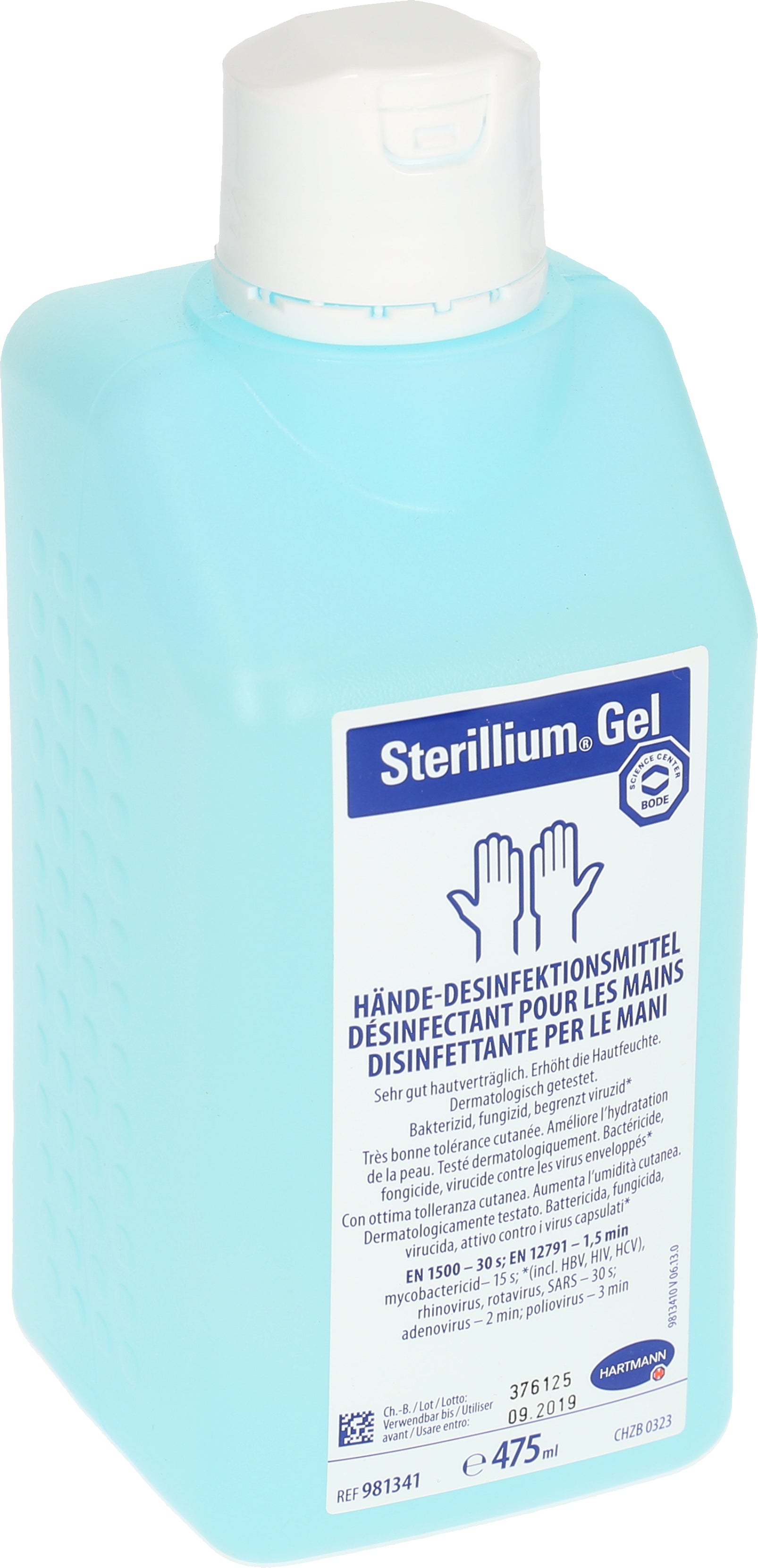 Hartmann Händedesinfektionsgel – parfumfrei, ohne Applikation