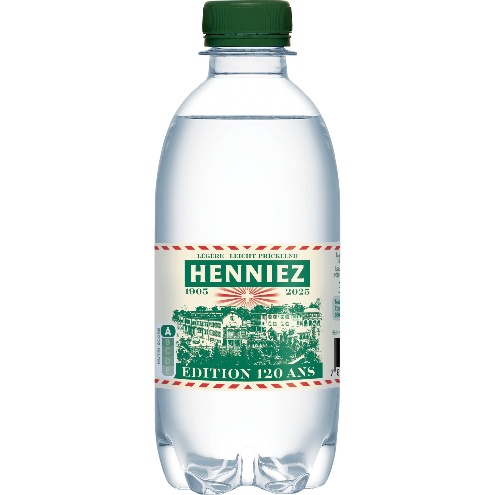 Henniez Mineralwasser leicht prickelnd – 24 × 33 cl