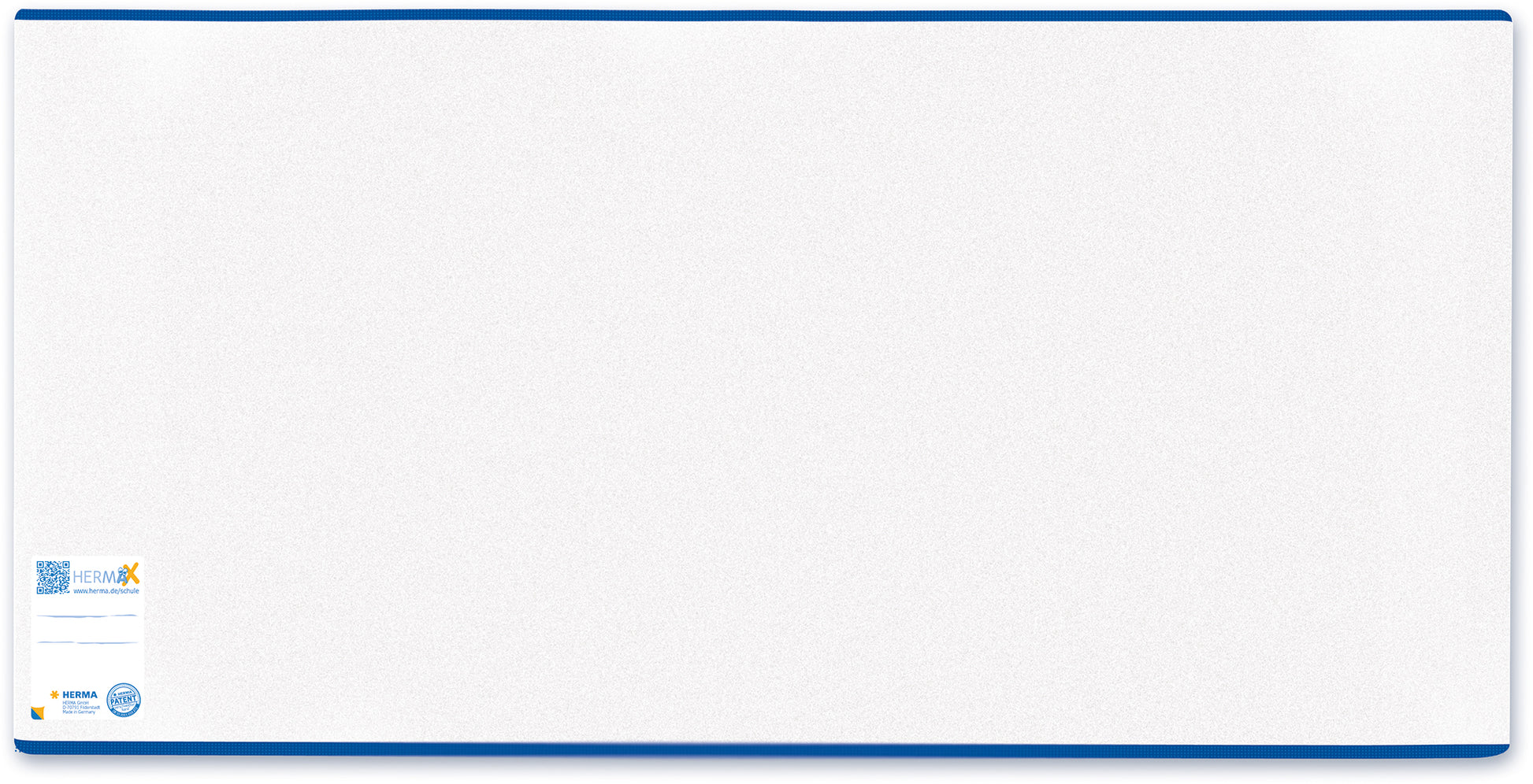 HERMA Heftschoner 7240 – 440 × 240 mm – Polypropylen (PP) – blau/transparent