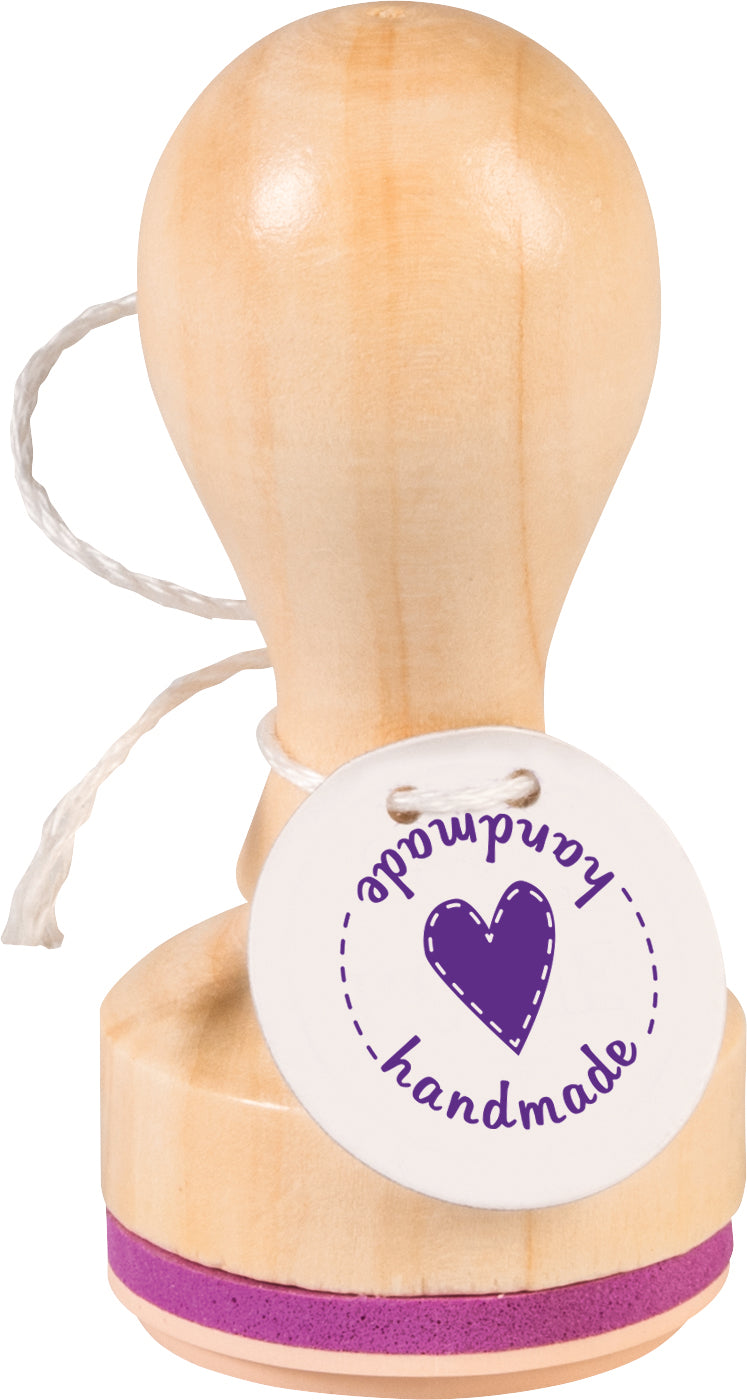 HEYDA Stempel – Holz, matt lackiert – 82 × 35 × 32 mm