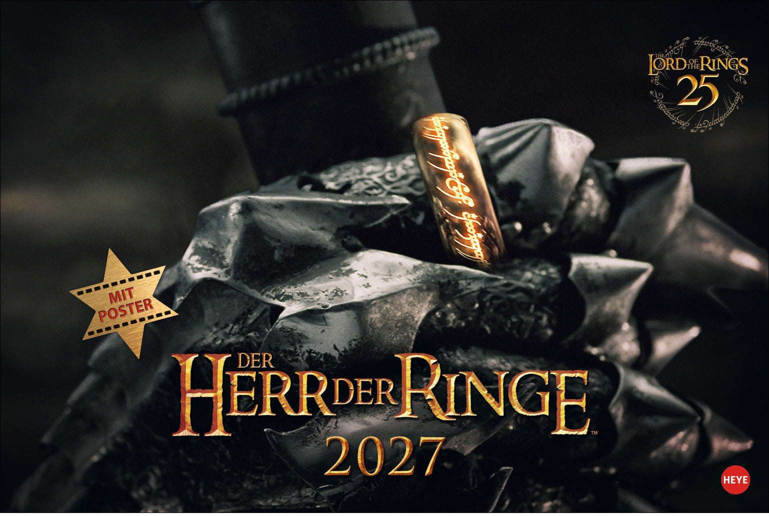 Heye Der Herr der Ringe – Bildkalender 2027 – 45 × 30 cm