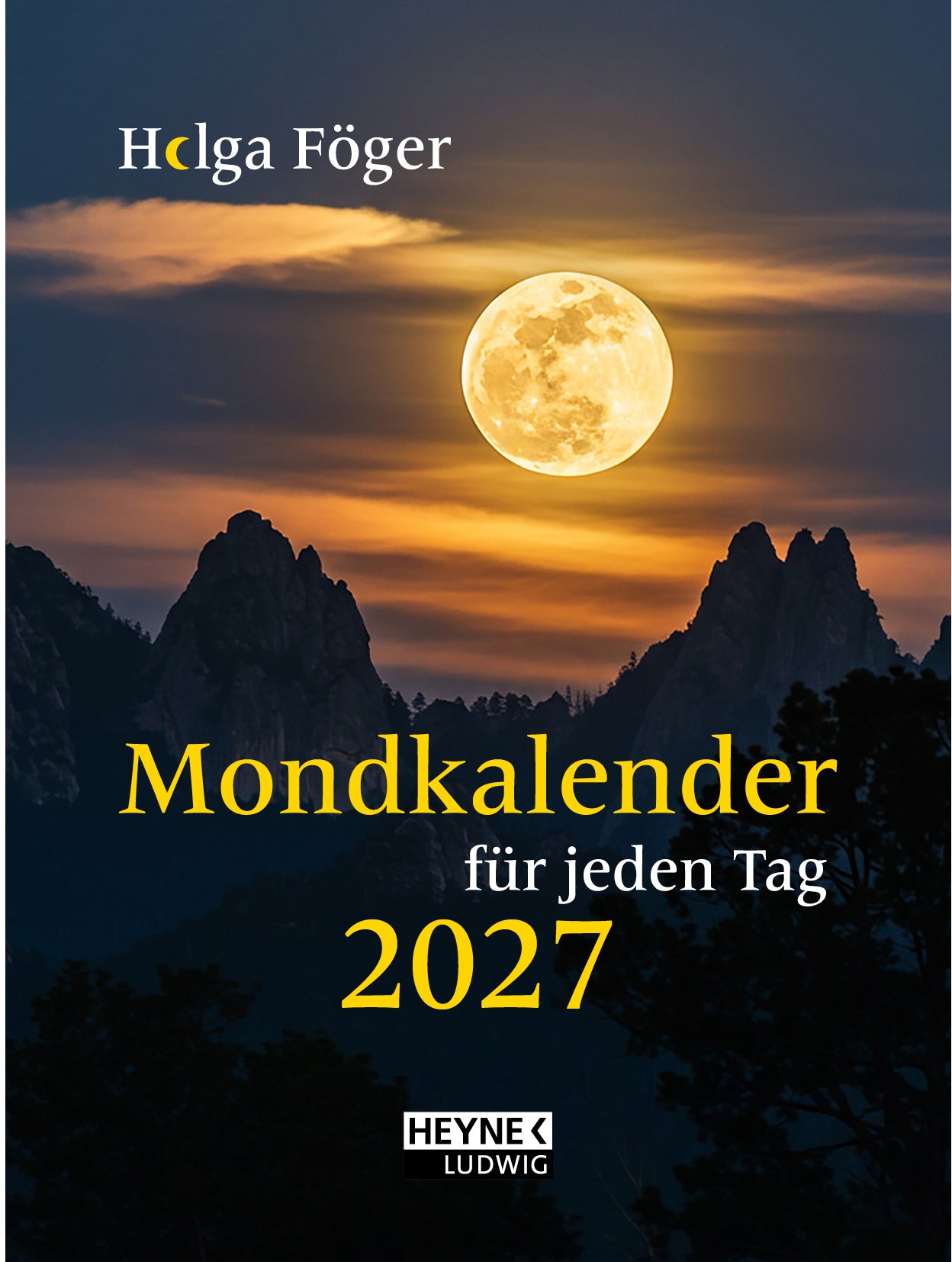 Heyne TA Mond für jeden Tag – Tagesagenda 2027, 1 Tag/1 Seite, 10,5 × 14 cm