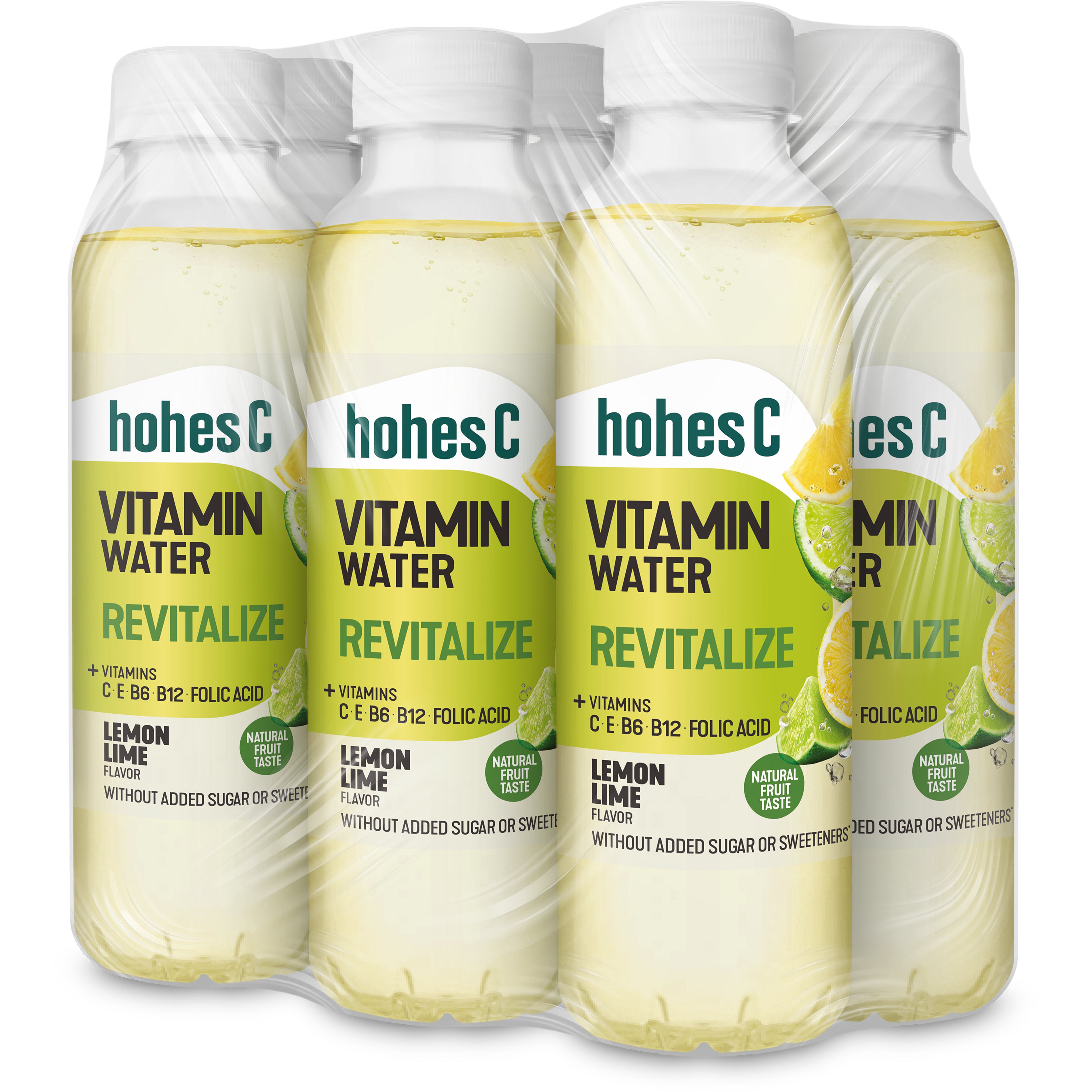 Hohes C – Vitaminwasser Revitalize, Zitrone & Limette, zuckerfrei – 5 dl
