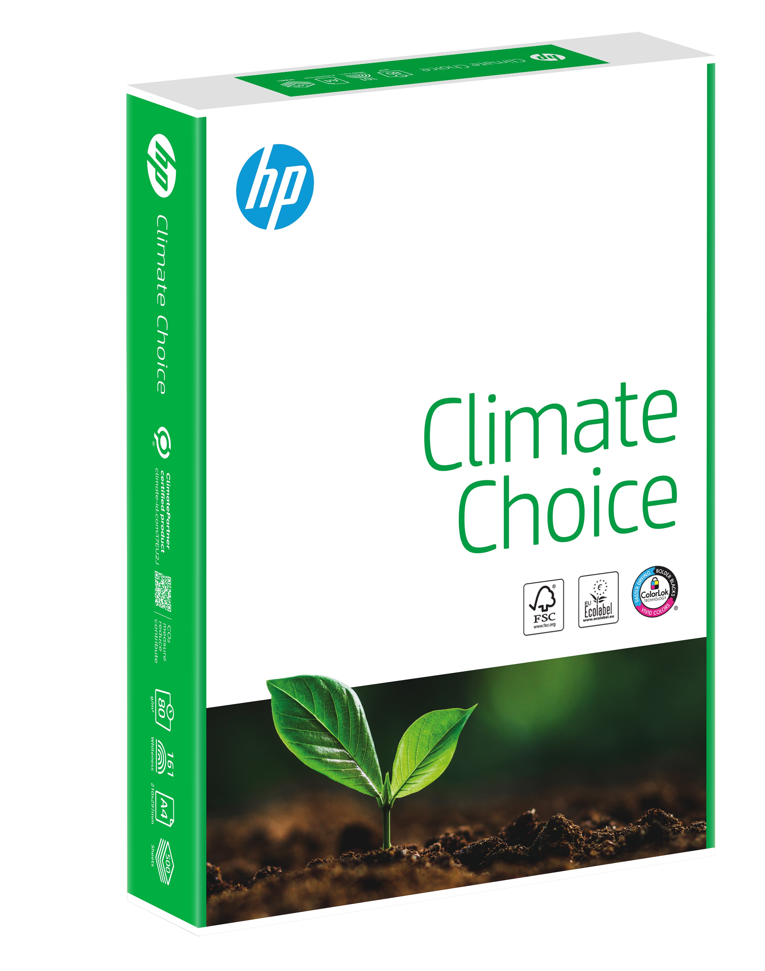 HP Climate Choice Kopierpapier Weiss – A4, 80 g/m²