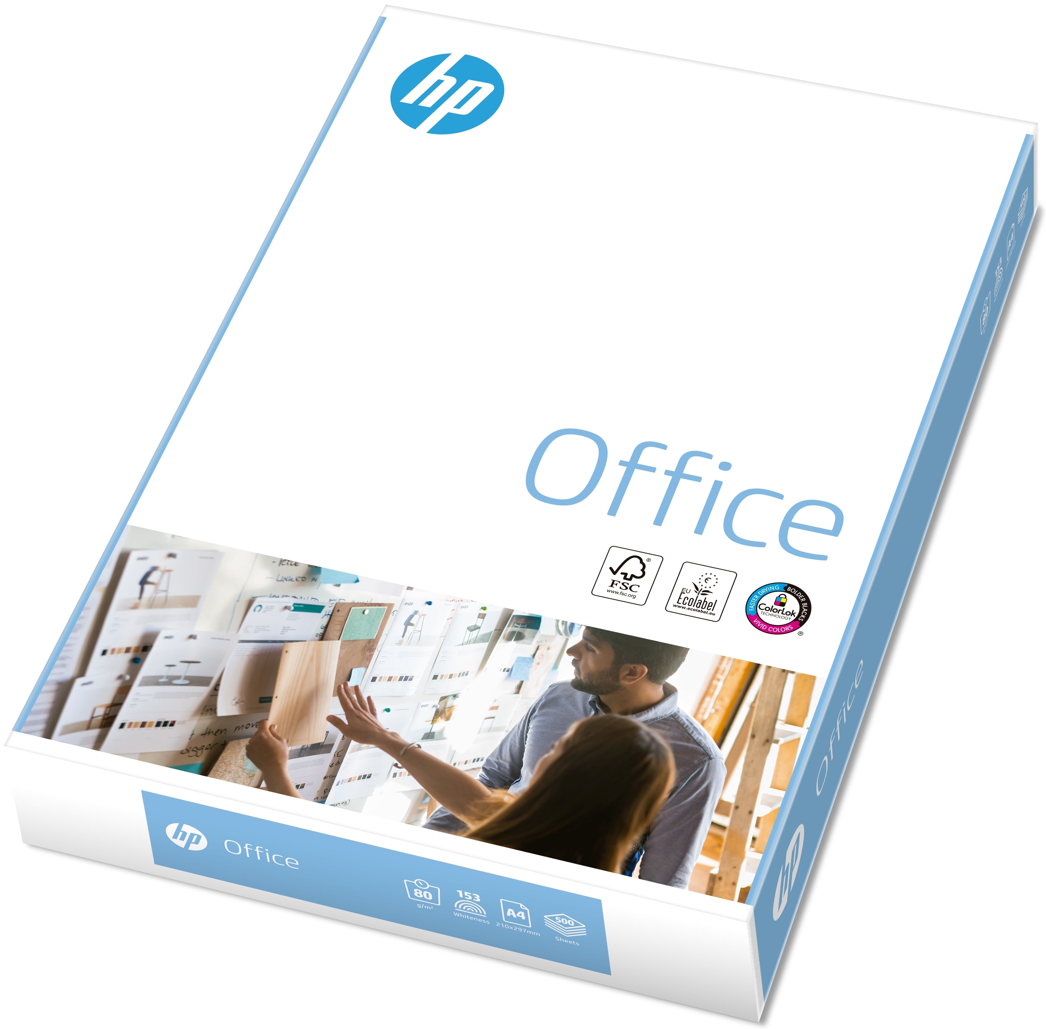 HP Office Kopierpapier Weiss – A4, 80 g/m²