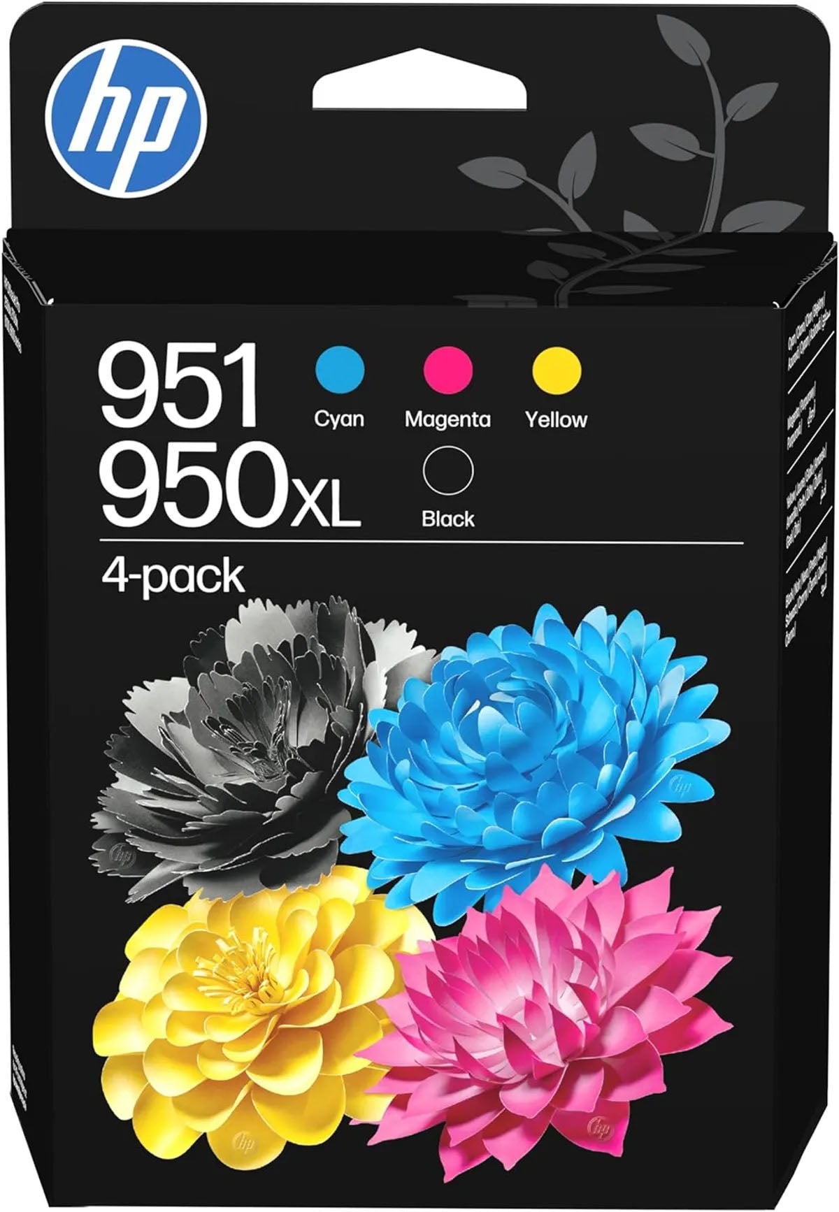 HP 951/950XL Tintenpatronen-Multipack, Schwarz/Cyan/Magenta/Gelb (Original)