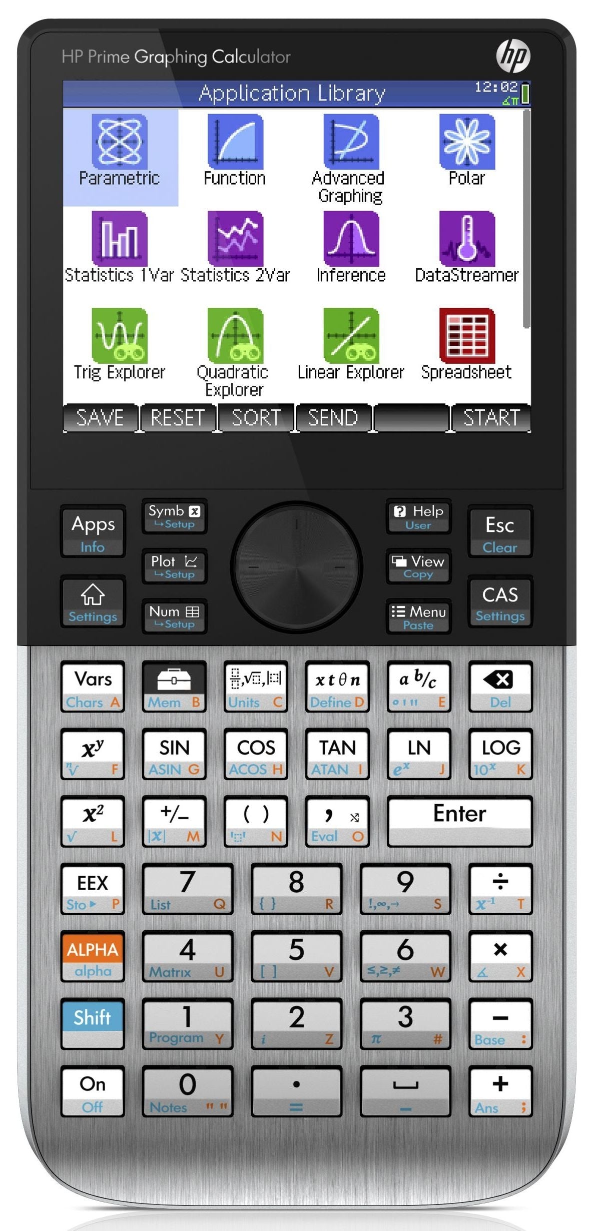 HP Prime Grafikrechner G2 HP2AP18AA – Batteriebetrieb