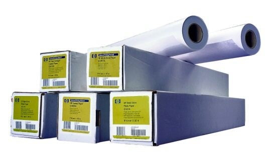 HP CAD-Papier (unbeschichtet) – 645 mm × 45,7 m – 80 g/m² – für HP DesignJet 5500
