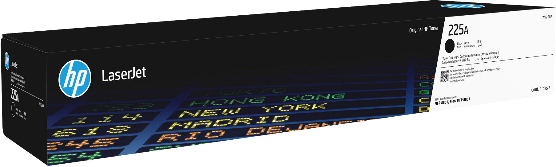HP 225A Schwarz Toner – Original – 45'000 Seiten – für HP LaserJet Enterprise