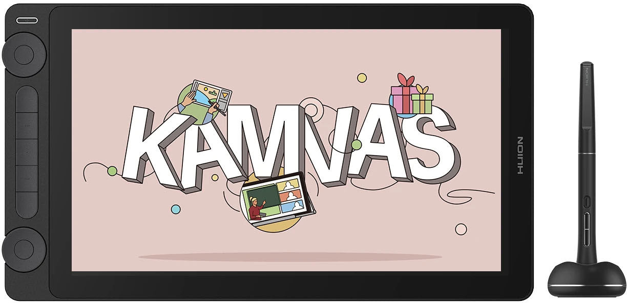 Huion Kamvas 13 Gen 3 – Stift-Display – 13" – 1920 × 1080 (Full HD) – IPS – 16k Druckstufen