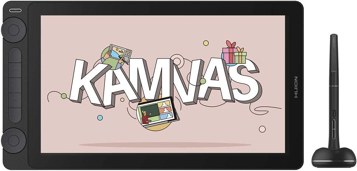 Huion Kamvas 13 Gen 3 – Stift-Display – 13,3" – 1920 × 1080 (Full HD) – IPS – 16k Druckstufen