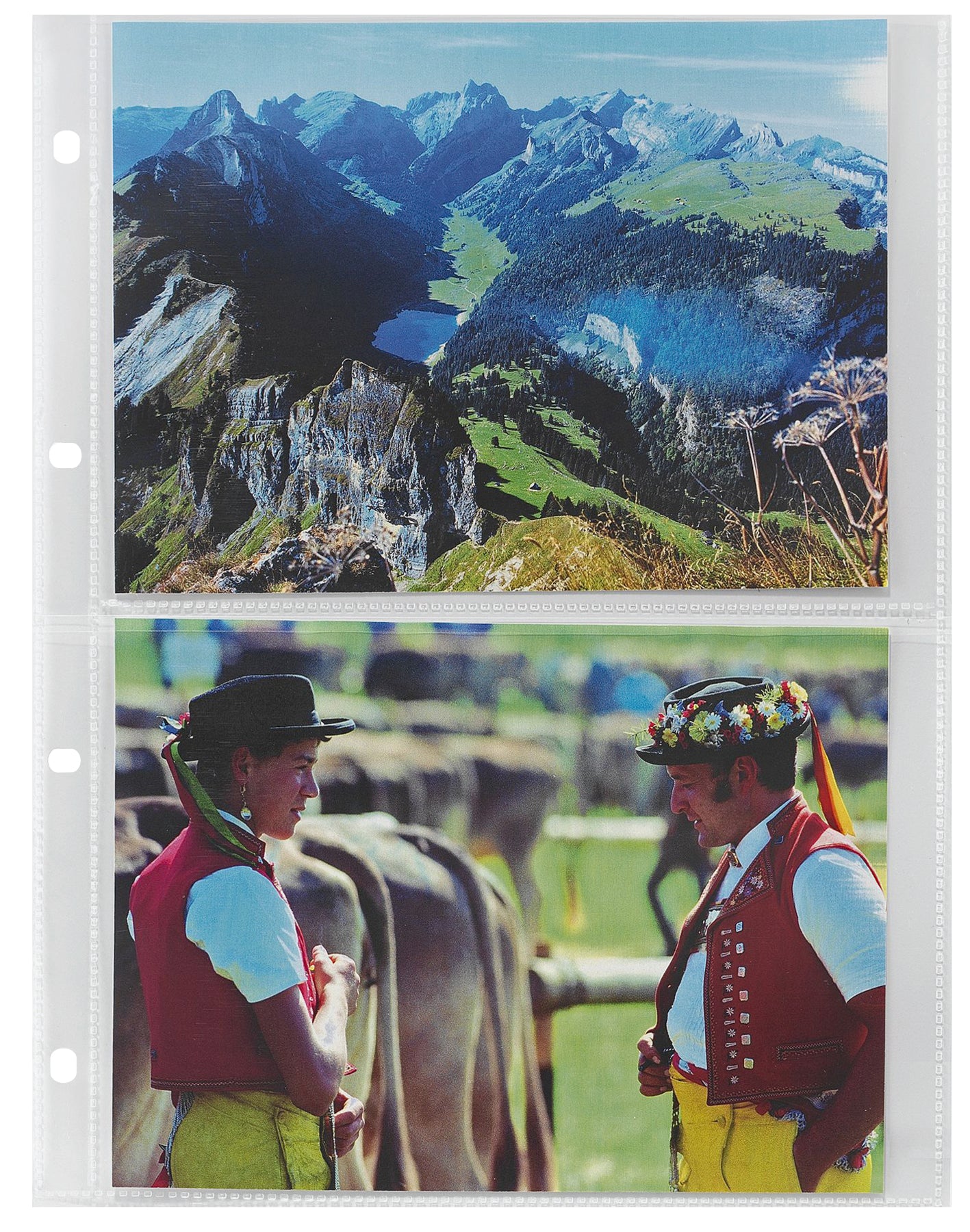 HWB Prospekthülle 130 × 180 mm, glasklar, 120 µm, für Fotos - Pack à 10 Stk.