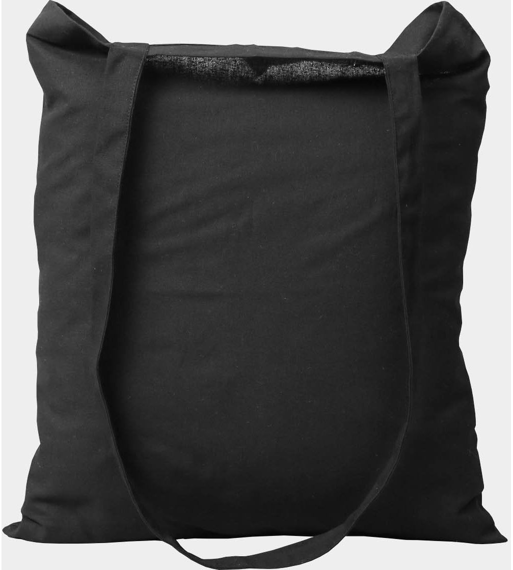 I am creative Stofftasche, Schwarz, Lange Henkel