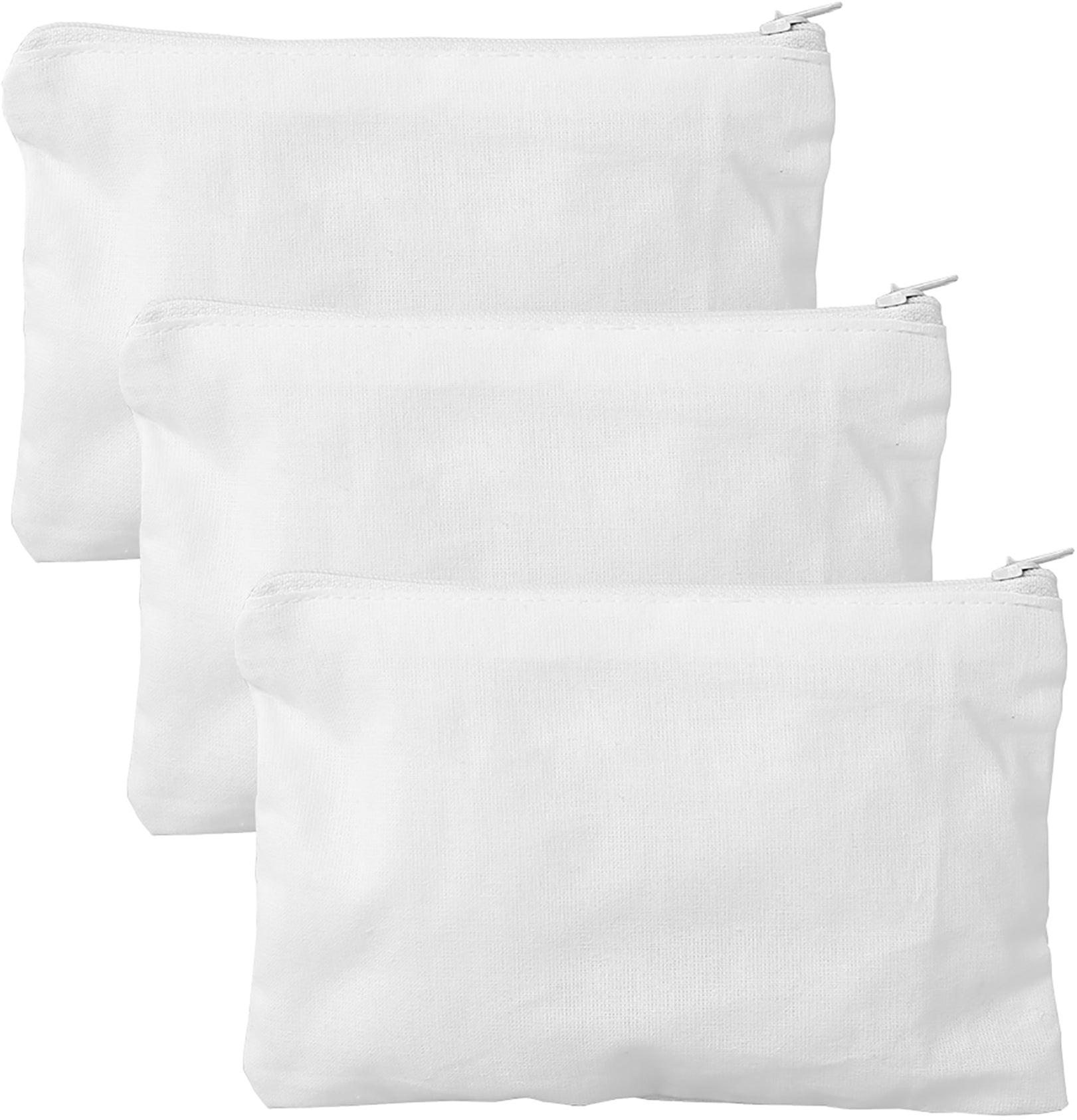 I am creative Necessairebeutel, Textil, Weiss, 15 × 23 × 14,5 cm, 44 g, 3 Stk., 1212.83
