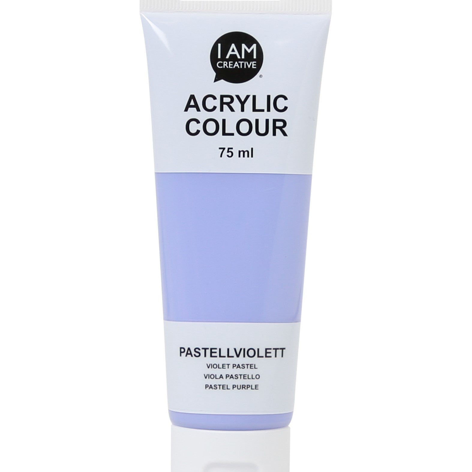 I am creative Acrylfarbe – Pastellviolett – 75 ml