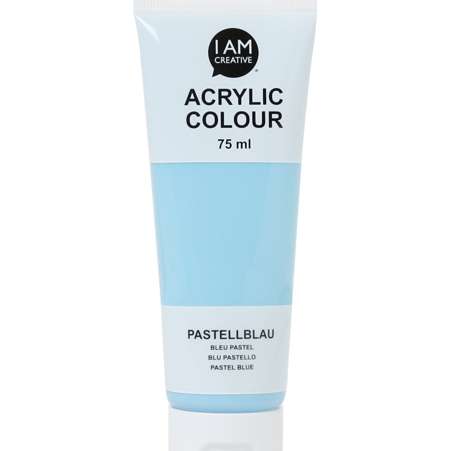 I am creative Acrylfarbe – Pastellblau – 75 ml