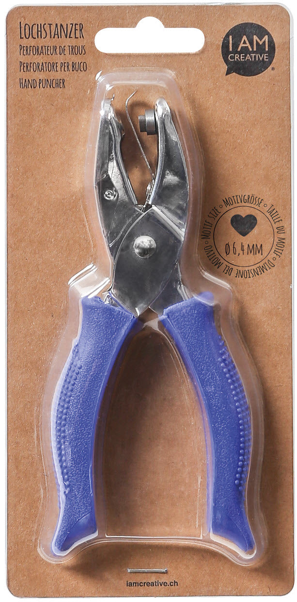 I am creative 4048.023 – Motivstanzer, Herz, Ø 6 mm